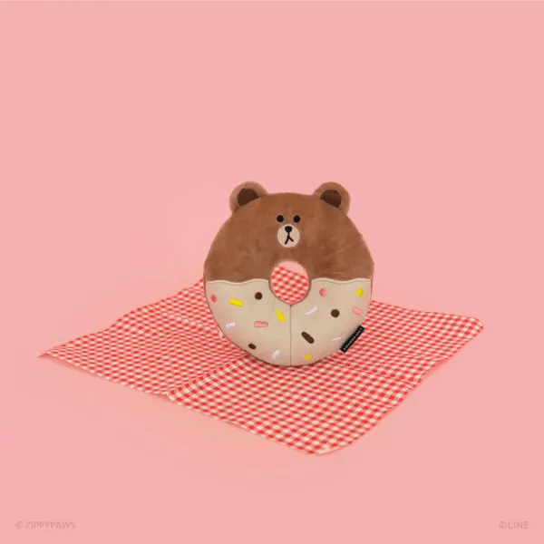 LINE FRIENDS Donutz Buddies BROWN 3